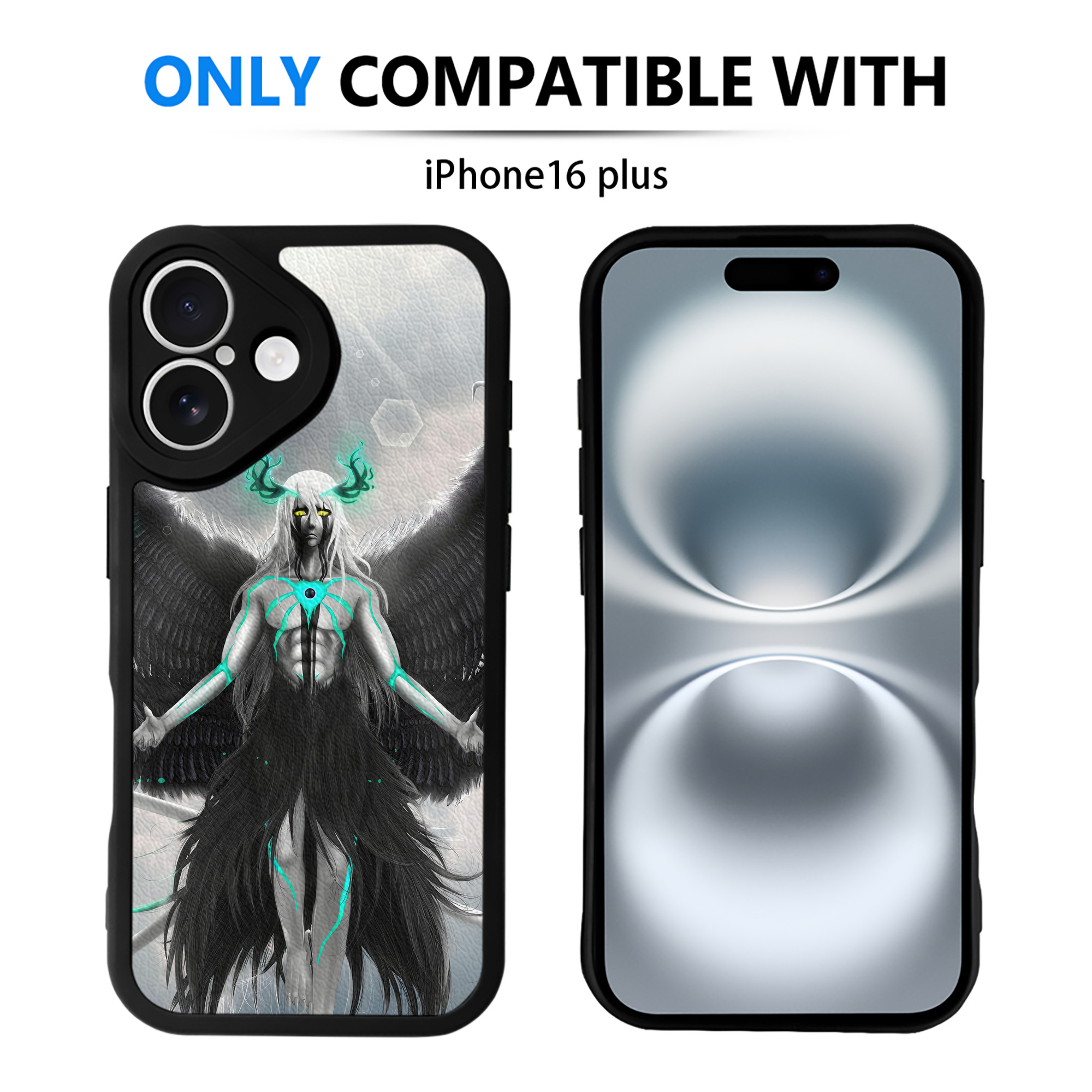 （画像用） ブリーチ BLEACH 【iPhone 16シリーズ対応】シリコンスマホケース（レザー調） 材質：シリコン